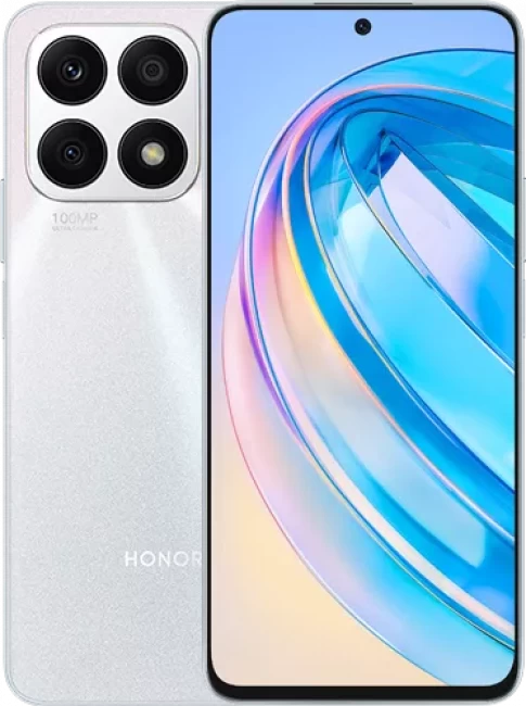 Смартфон HONOR X8a 6GB/128GB (титановый серебристый) - фото