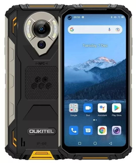 Смартфон Oukitel WP16 (оранжевый) - фото