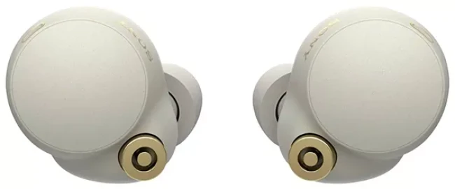 Наушники Sony WF-1000XM4 (бежевый) - фото4