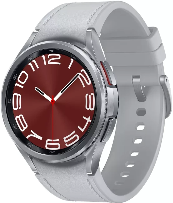 Умные часы Samsung Galaxy Watch6 Classic 43 мм (серебристый) - фото