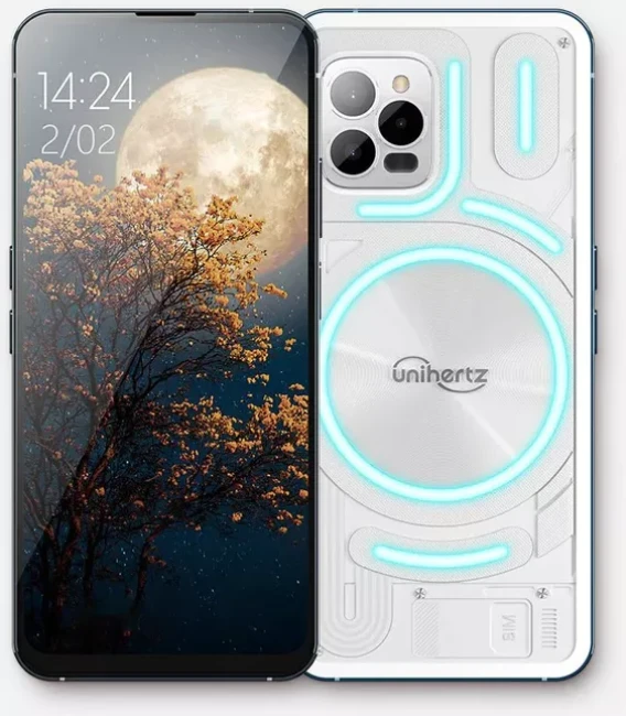 Смартфон Unihertz Luna 8GB/256GB (белый) - фото