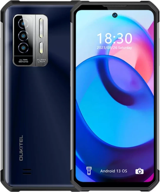 Смартфон Oukitel WP27 12GB/256GB (синий) - фото