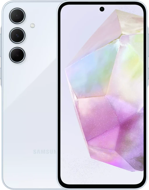 Смартфон Samsung Galaxy A35 SM-A356E 6GB/128GB (голубой) - фото