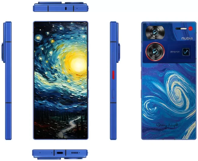 Смартфон Nubia Z60 Ultra 16GB/512GB международная версия (звездная ночь) - фото2