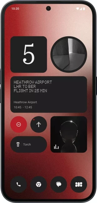 Смартфон Nothing Phone (2a) 8GB/128GB (черный) - фото2