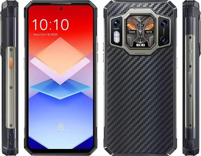 Смартфон Oukitel WP30 Pro 12GB/512GB (черный) - фото3