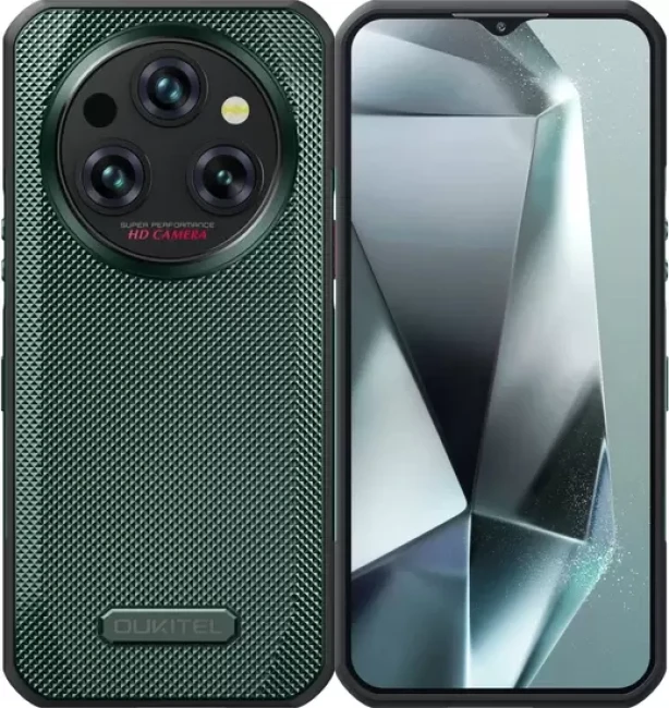 Смартфон Oukitel WP35 8GB/256GB (зеленый) - фото