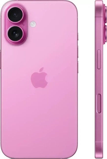 Смартфон Apple iPhone 16 Plus 128GB (розовый) - фото