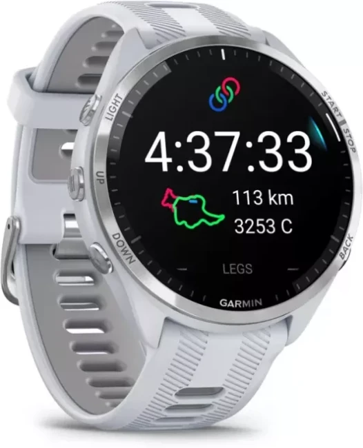 Умные часы Garmin Forerunner 965 (белый/серый) - фото3