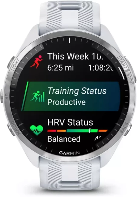 Умные часы Garmin Forerunner 965 (белый/серый) - фото4