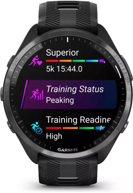 Умные часы Garmin Forerunner 965 (черный/серый) - фото2