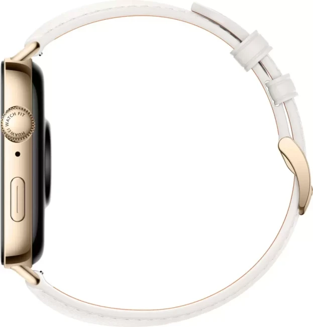 Умные часы Huawei Watch Fit 3 (белый из кожи, международная версия) - фото9