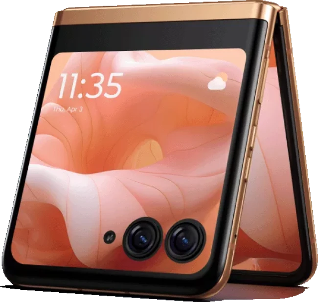 Смартфон Motorola Razr 40 Ultra 8GB/256GB (персиковый) - фото2