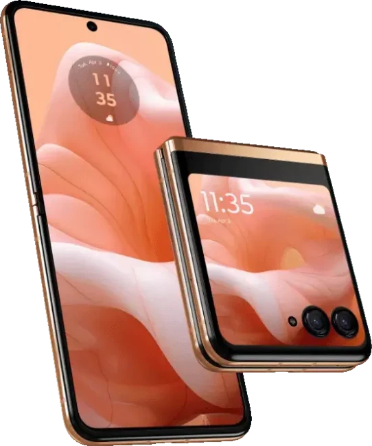 Смартфон Motorola Razr 40 Ultra 8GB/256GB (персиковый) - фото