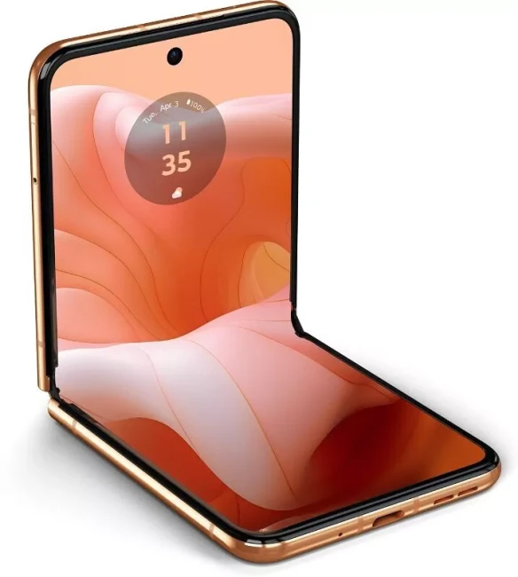 Смартфон Motorola Razr 40 Ultra 8GB/256GB (персиковый) - фото3