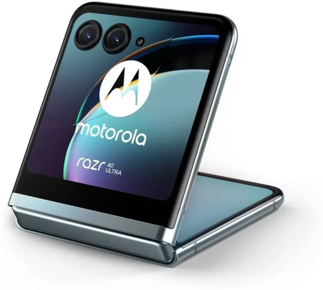 Смартфон Motorola Razr 40 Ultra 8GB/256GB (синий ледник) - фото3