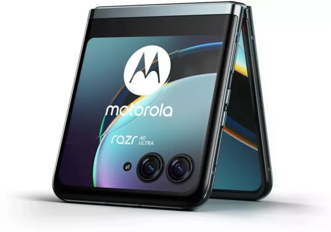 Смартфон Motorola Razr 40 Ultra 8GB/256GB (синий ледник) - фото7