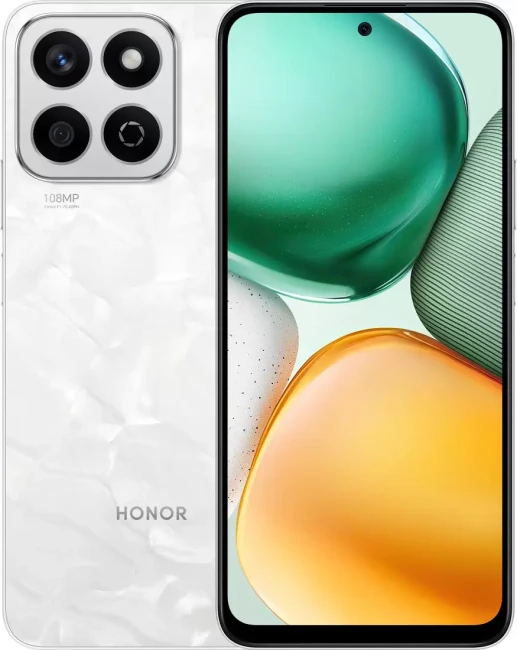 Смартфон HONOR X7c 8GB/256GB (лунный белый) - фото