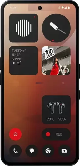 Смартфон Nothing Phone (3a) 8GB/128GB (черный) - фото2