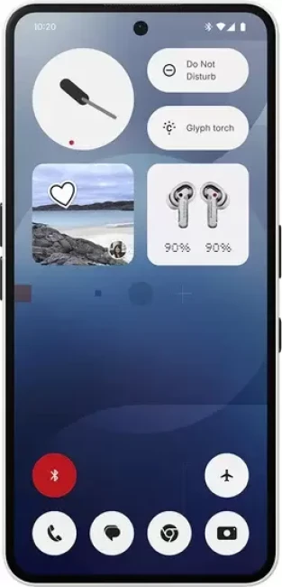 Смартфон Nothing Phone (3a) 8GB/128GB (белый) - фото2
