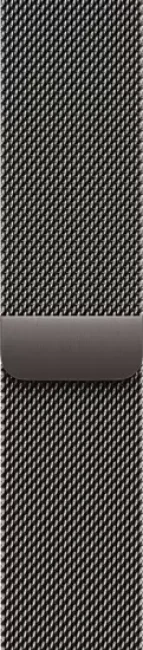 Умные часы Apple Watch Series 10 LTE 46 мм (титановый корпус, черный/сланец, миланская петля) - фото3