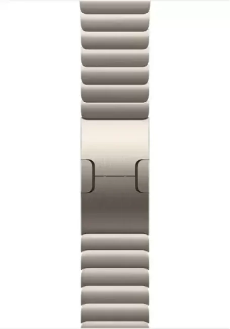 Умные часы Apple Watch Series 10 LTE 46 мм (титановый корпус, черный/натуральный, стальной ремешок) - фото3