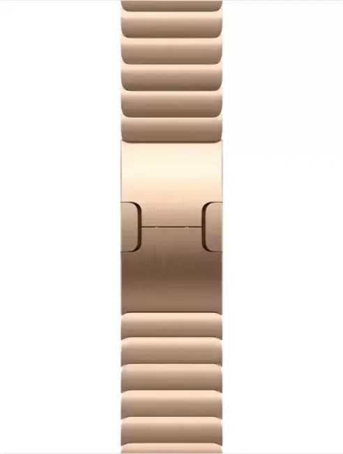 Умные часы Apple Watch Series 10 LTE 42 мм (титановый корпус, золотистый/золотистый, стальной ремешок) - фото3