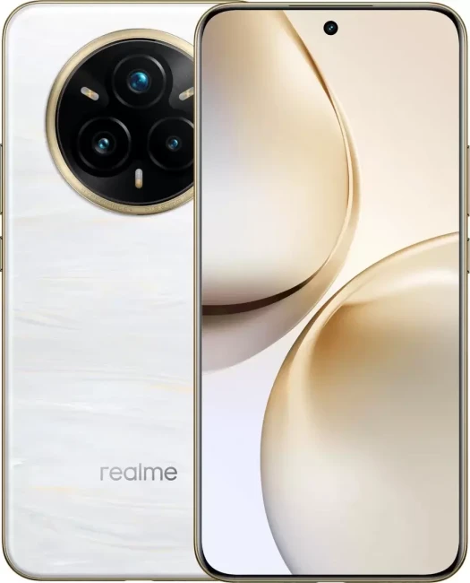 Смартфон Realme 14 Pro+ RMX5051 12GB/512GB международная версия (жемчужно-белый) - фото