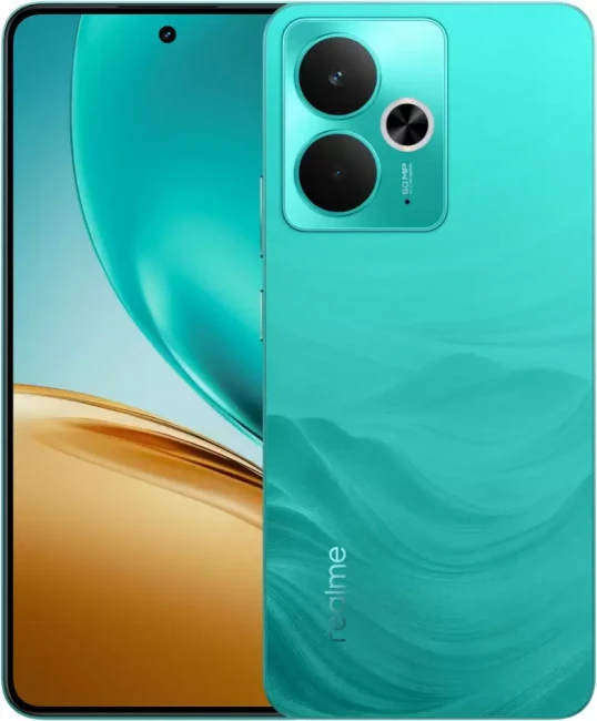 Смартфон Realme 14T RMX5078 12GB/256GB международная версия (зеленый) - фото