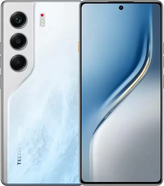Смартфон Tecno Camon 40 8GB/256GB (ледяной белый) - фото