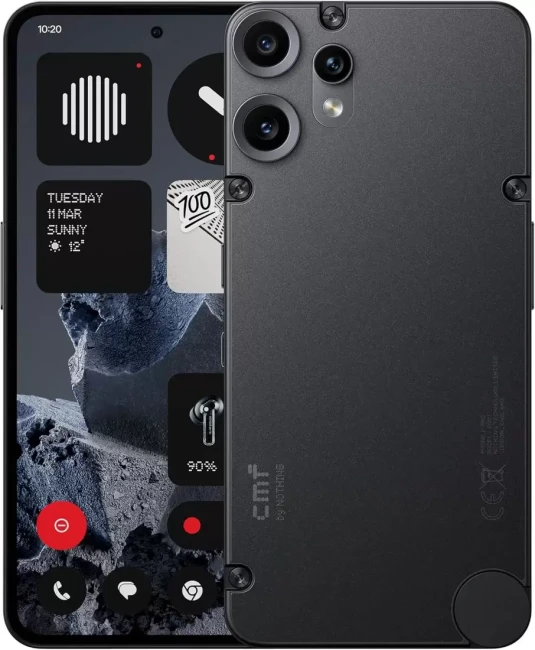 Смартфон CMF Phone 2 Pro 8GB/128GB (черный) - фото