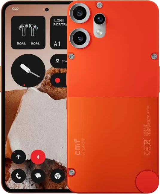 Смартфон CMF Phone 2 Pro 8GB/256GB (оранжевый) - фото