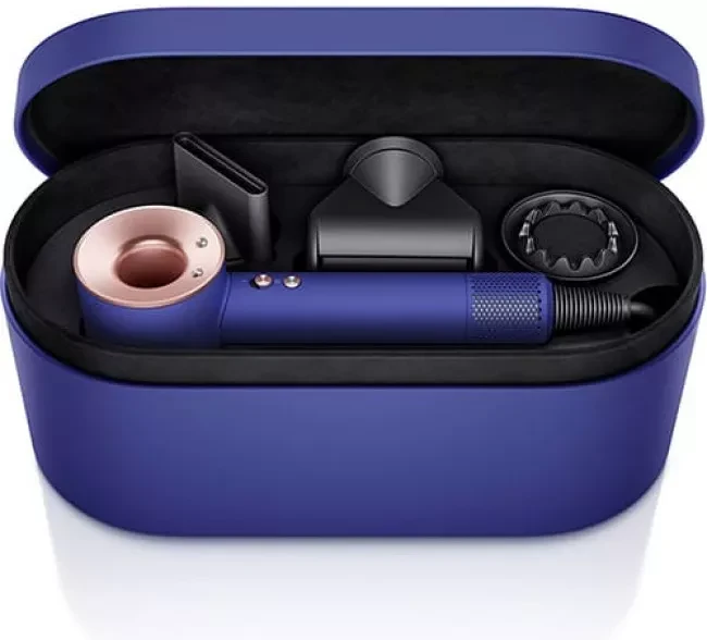 Фен Dyson HD08 Supersonic Синий/розовое золото - фото8