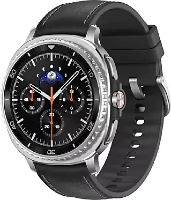 Умные часы Samsung Galaxy Watch8 Classic 46 мм (серебристый/черный) - фото