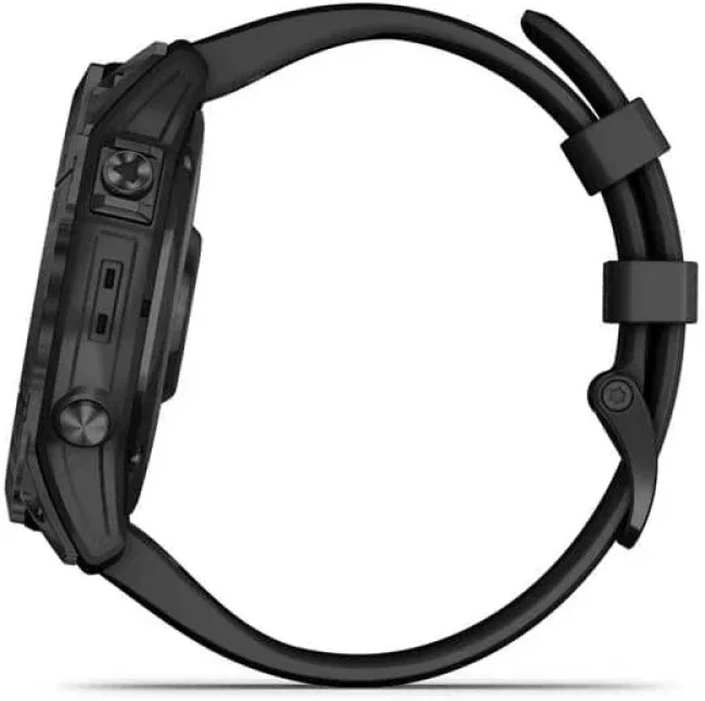 Умные часы Garmin Fenix 7X Sapphire Solar 51 мм (черный титан/черный) - фото6