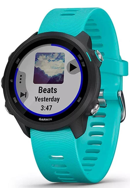 Умные часы Garmin Forerunner 245 Music Aqua - фото
