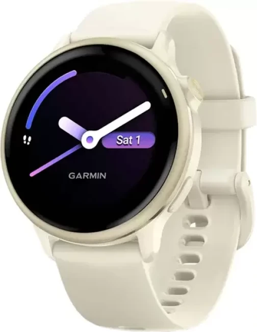 Умные часы Garmin Vivoactive 6 (лунное золото) - фото