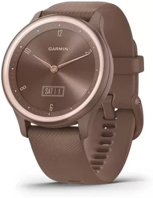 Умные часы Garmin Vivomove Sport (какао) - фото