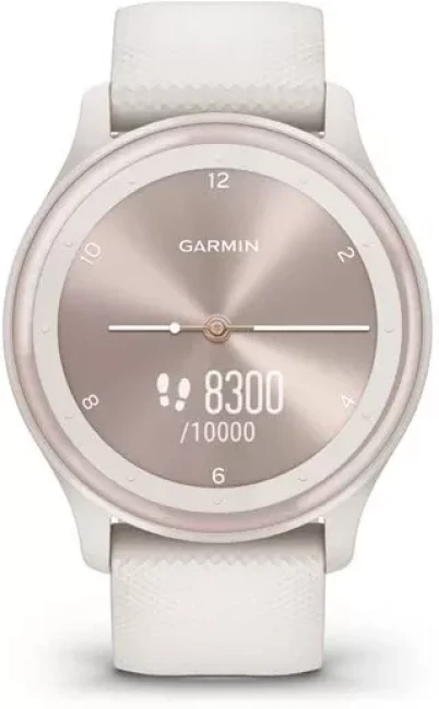 Умные часы Garmin Vivomove Sport (слоновая кость) - фото2