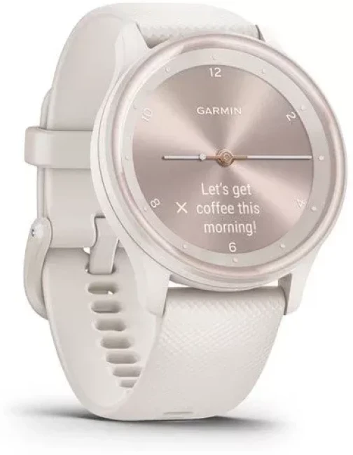 Умные часы Garmin Vivomove Sport (слоновая кость) - фото3