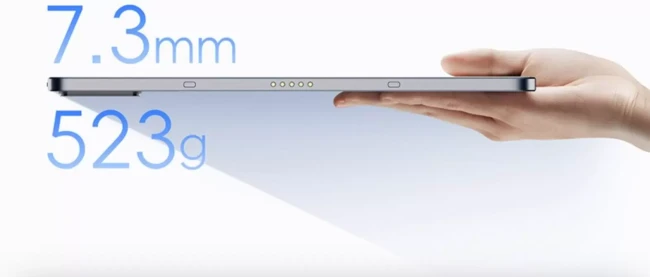 Планшет Nubia Pad Pro 8GB/256GB международная версия (серебристый) - фото6