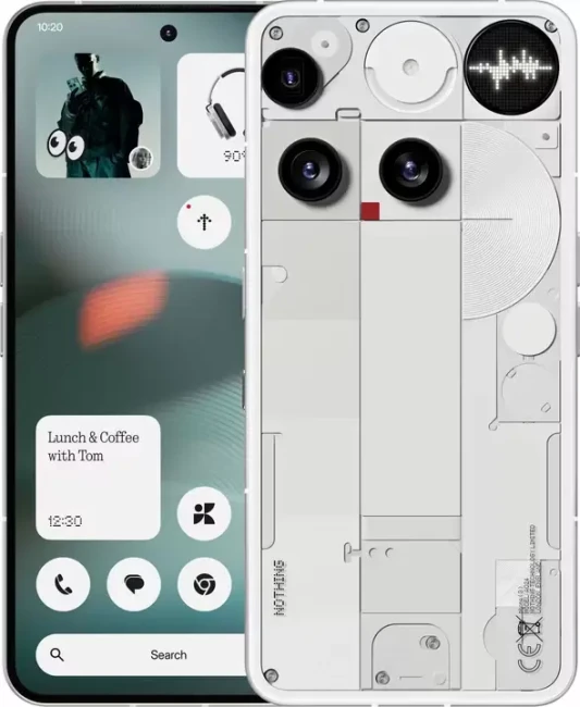 Смартфон Nothing Phone (3) 12GB/256GB (белый) - фото