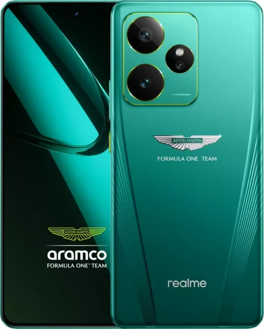 Смартфон Realme GT7 Dream Edition RMX5061 16GB/512GB международная версия (Aston Martin зеленый) - фото