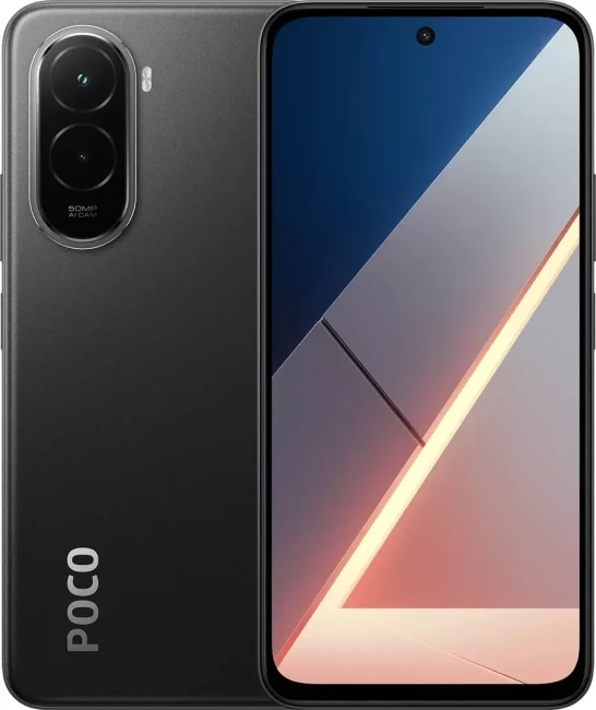Смартфон POCO M7 4G 8GB/256GB международная версия (черный) - фото