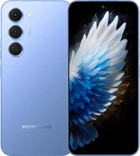Смартфон Tecno Spark 40 Pro 8GB/128GB (голубое озеро) - фото