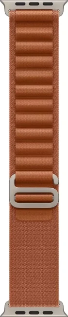 Умные часы Apple Watch Ultra 3 LTE 49 мм (титановый корпус, природный/терракота, текстильный ремешок размера L) - фото3