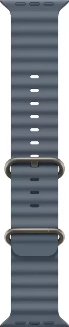 Умные часы Apple Watch Ultra 3 LTE 49 мм (титановый корпус, природный/синий, ремешок из эластомера) - фото3