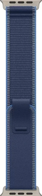 Умные часы Apple Watch Ultra 3 LTE 49 мм (титановый корпус, природный/синий, нейлоновый ремешок размера S/M) - фото3