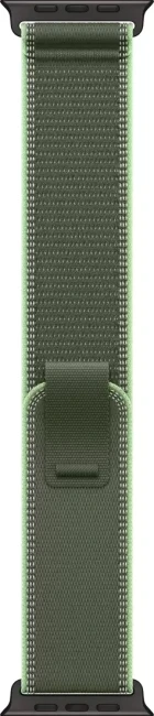 Умные часы Apple Watch Ultra 3 LTE 49 мм (титановый корпус, черный/зеленый, нейлоновый ремешок размера S/M) - фото3