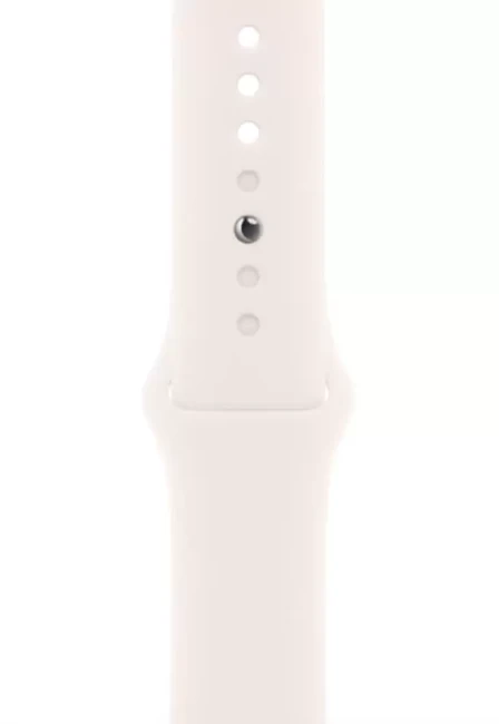 Умные часы Apple Watch Series 11 42 мм (алюминиевый корпус, розовое золото/легкие румяна, спортивный силиконовый ремешок S/M) - фото3